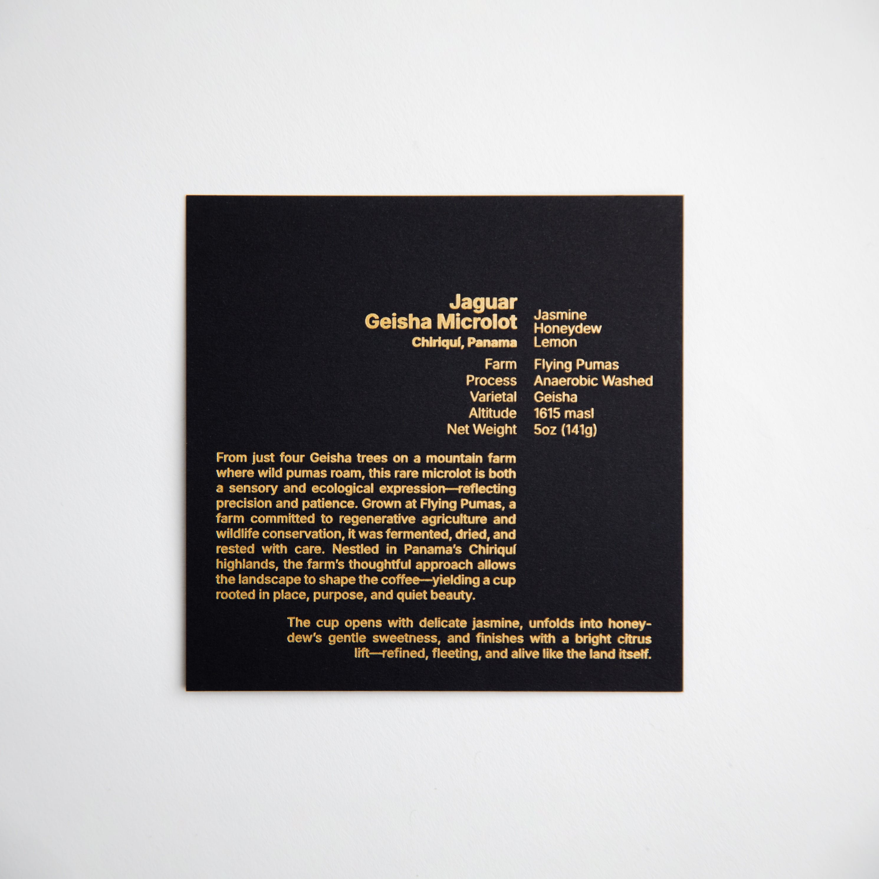 Jaguar Geisha Microlot - Panama