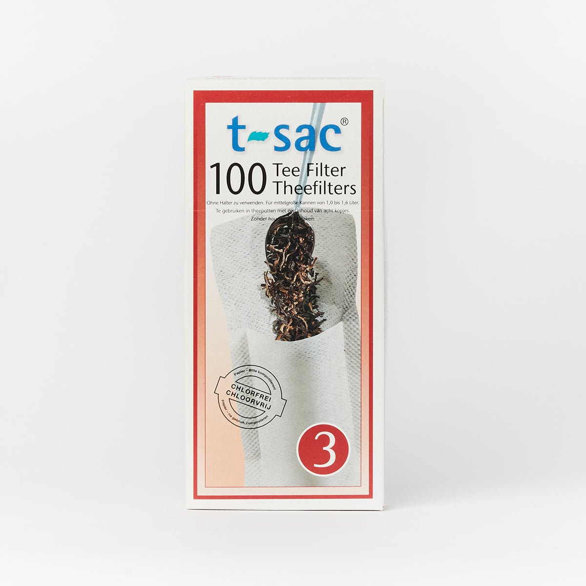 T-Sac Tee Filters Theefilters Red.