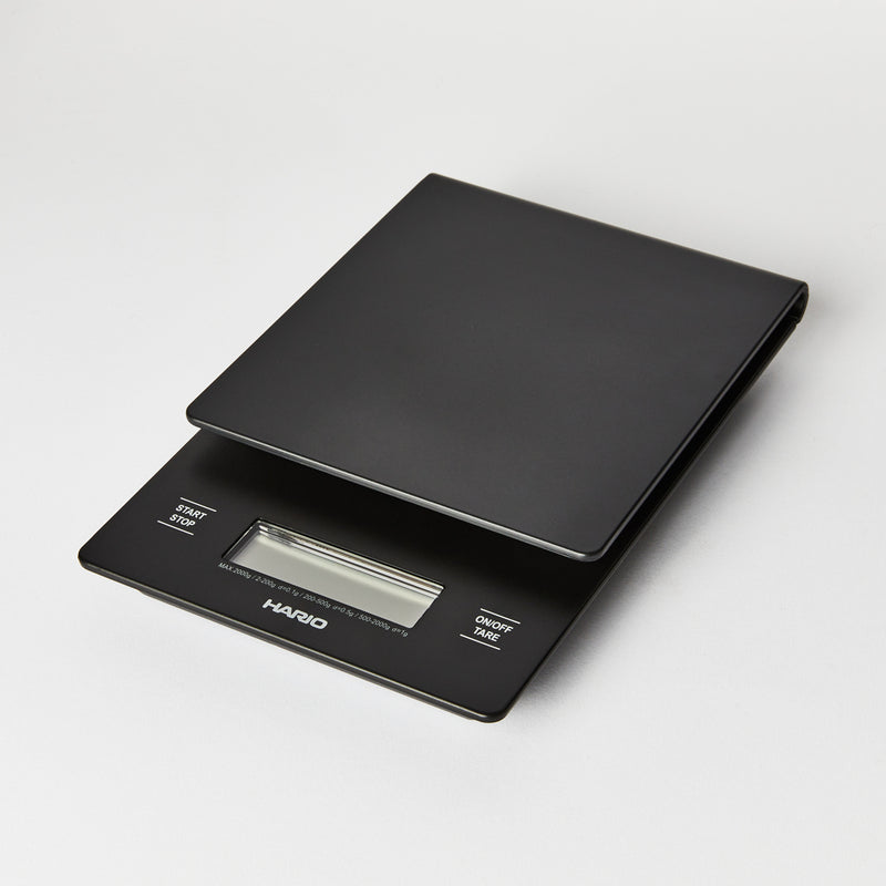 Hario V60 Drip Scale and Timer - Black – Badger Brothers Coffee